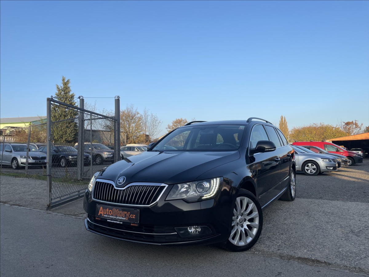 Škoda Superb 2,0 TDI 125kW  PLNÝ SERVIS 1.M